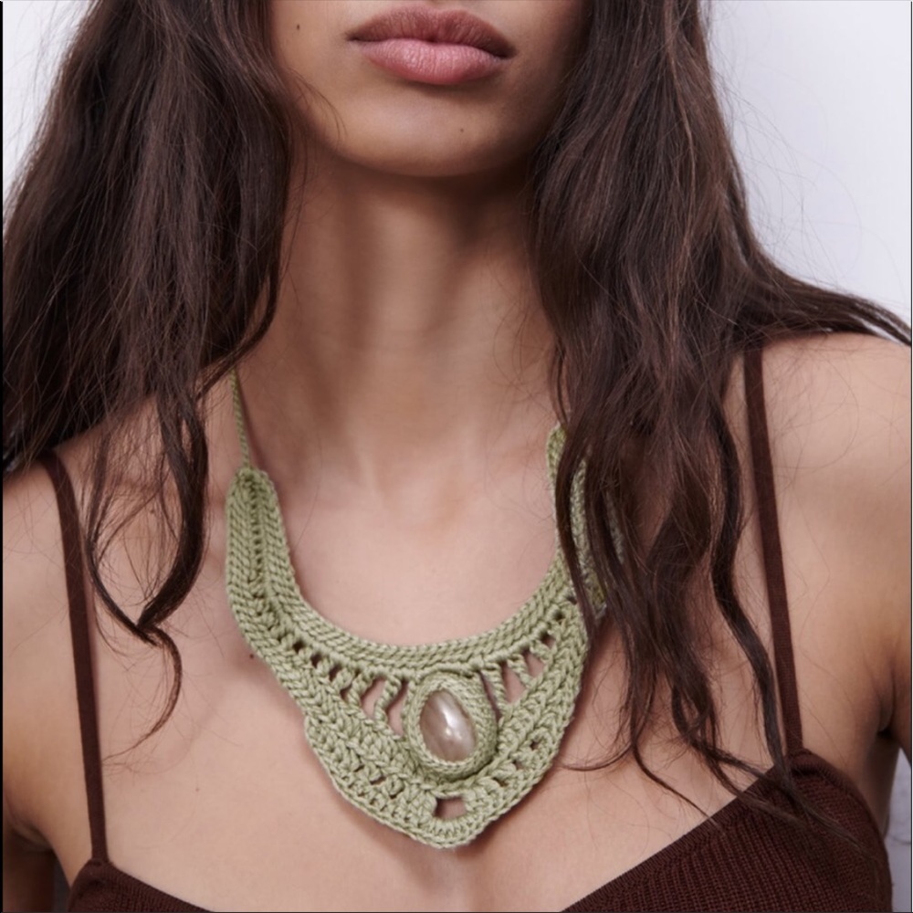 🧶Zara Crochet Necklace (Re-Posh)🧶